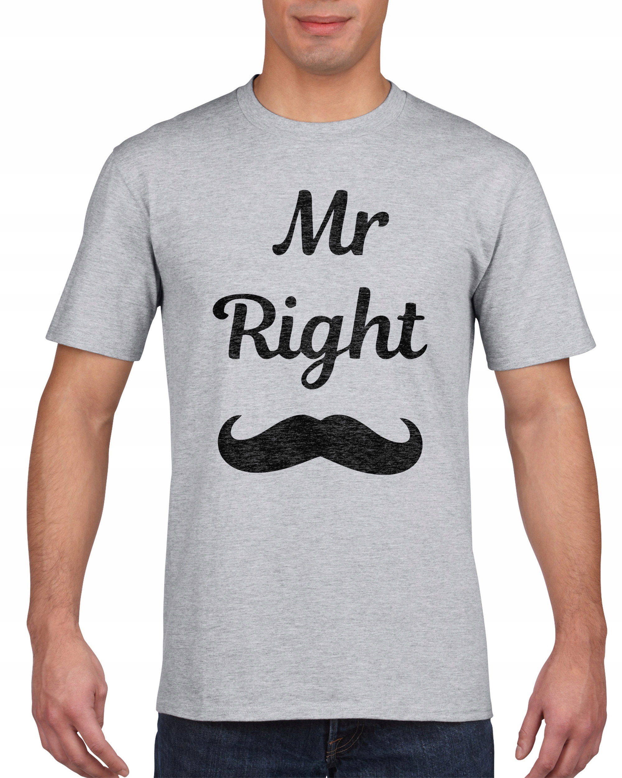 

Koszulka męska Mr Right Love Dla Chlopaka s XXL