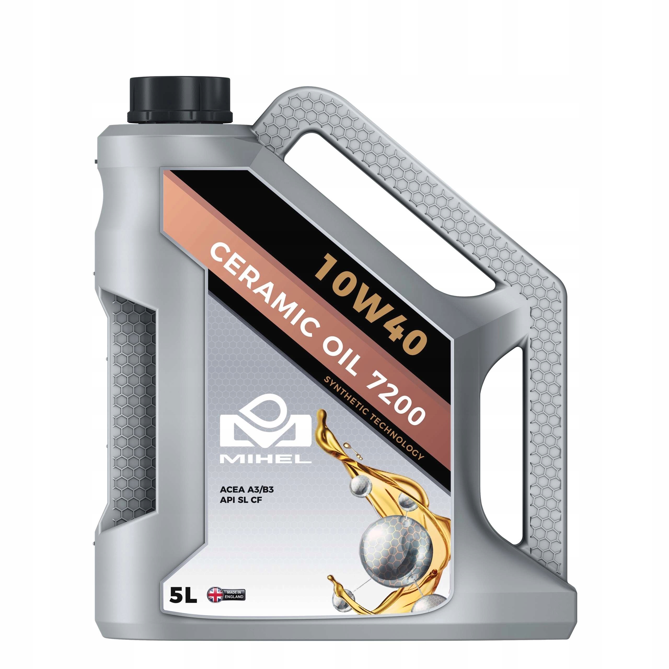 

Olej Ceramiczny Mihel 10W-40 5L 7200 Acea A3/B3