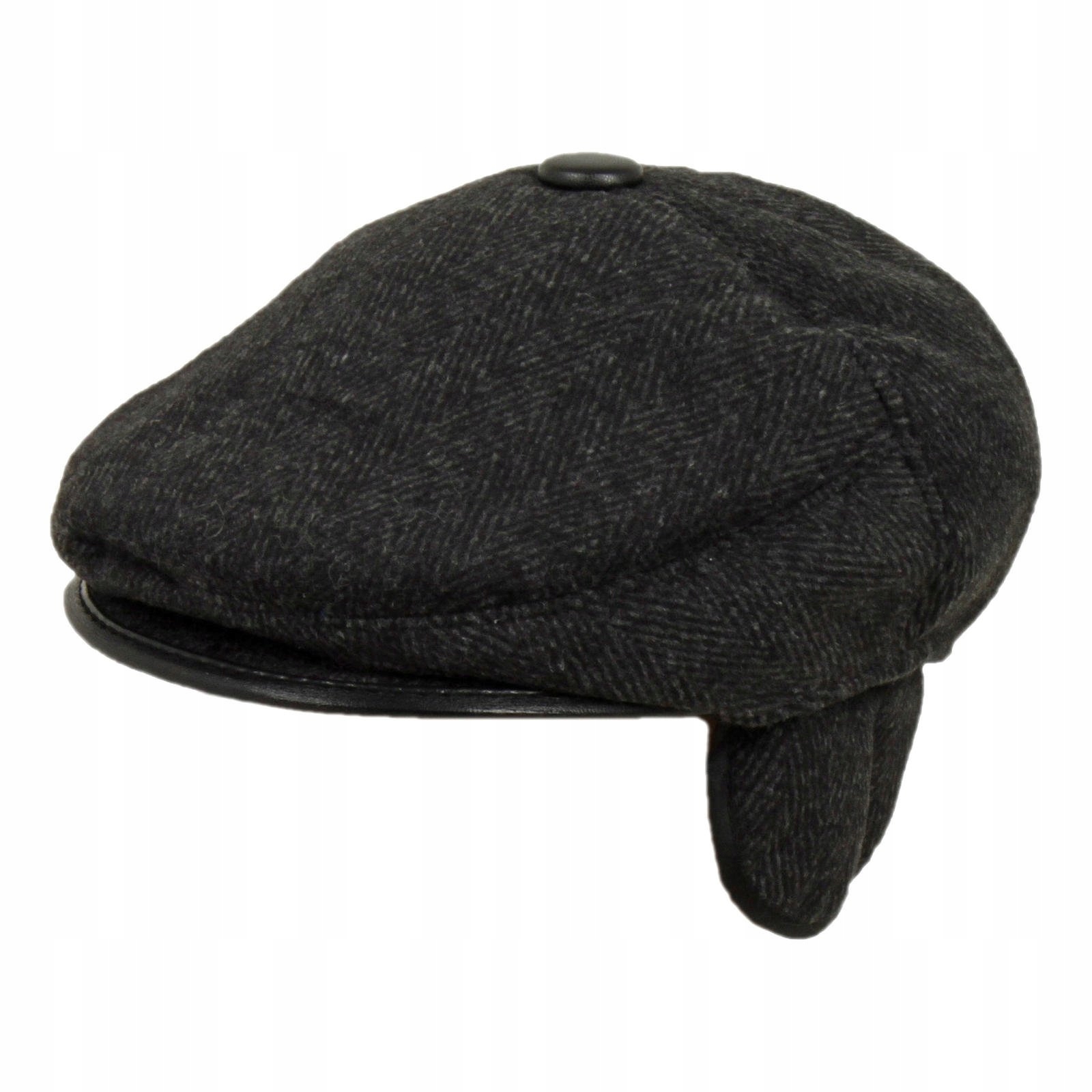 CZAPKA KASZKIET MĘSKI Z NAUSZNIKAMI K92B ROZ.60