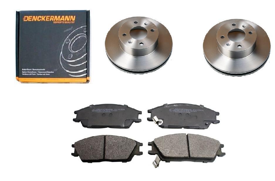 Kotouče Brzdové Destičky Hyundai Getz Přední 241 mm Sada