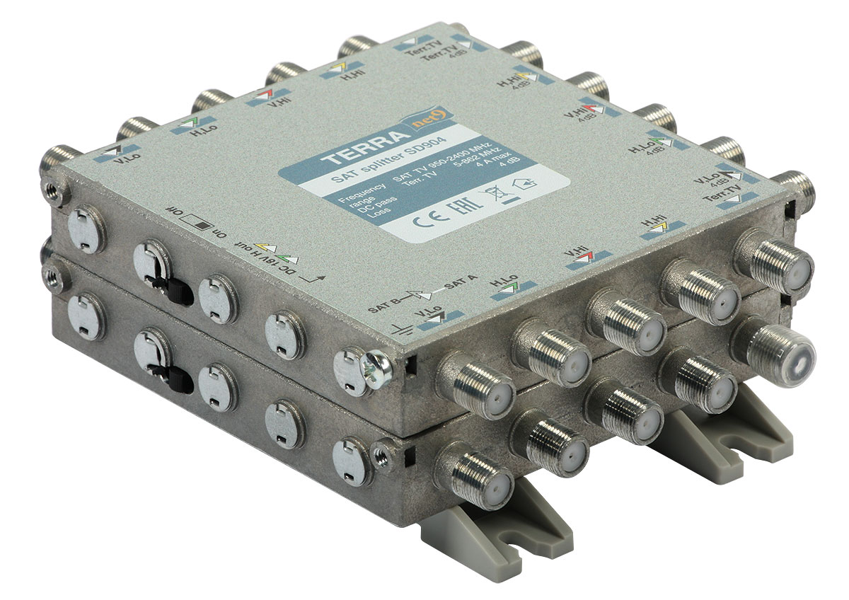 Rozbočovač Tv/sat SD-904 9-WE/18-WY Terra