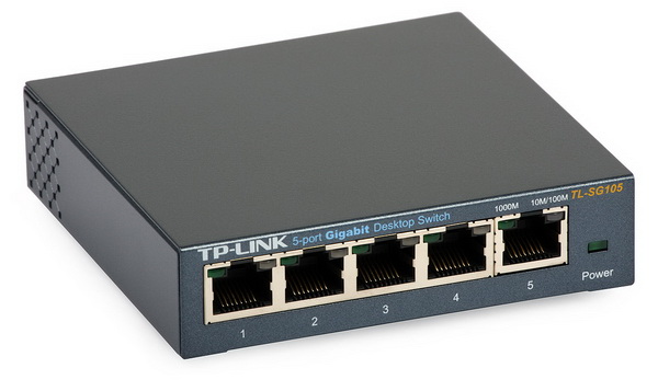 Switch Tp-link TL-SG105 5x10/100/1000 Mb/s Abcv