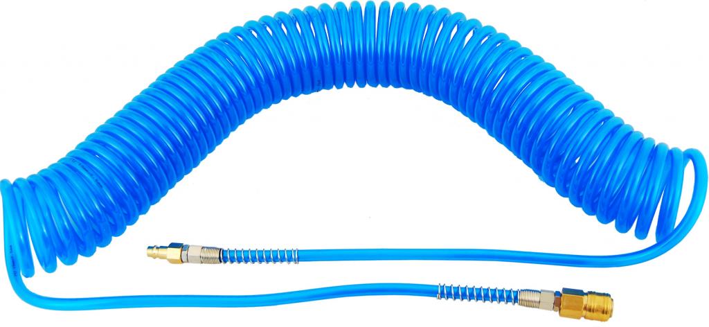 Pneumatická spirálová hadice Pu 12 x 8 mm 5 m