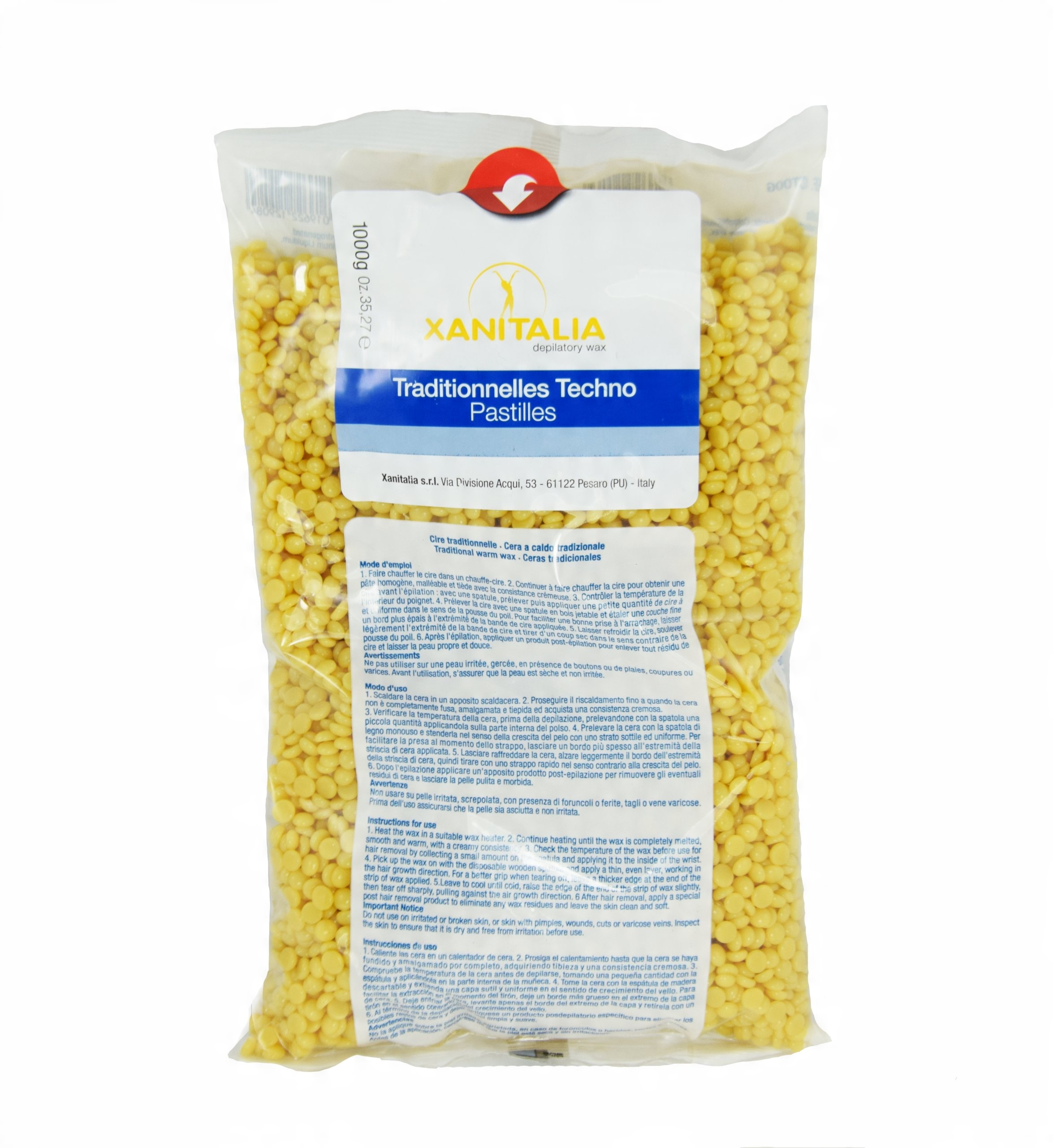 

Twardy Wosk Depilacji Miodowy Drażetki Dropsy 1kg
