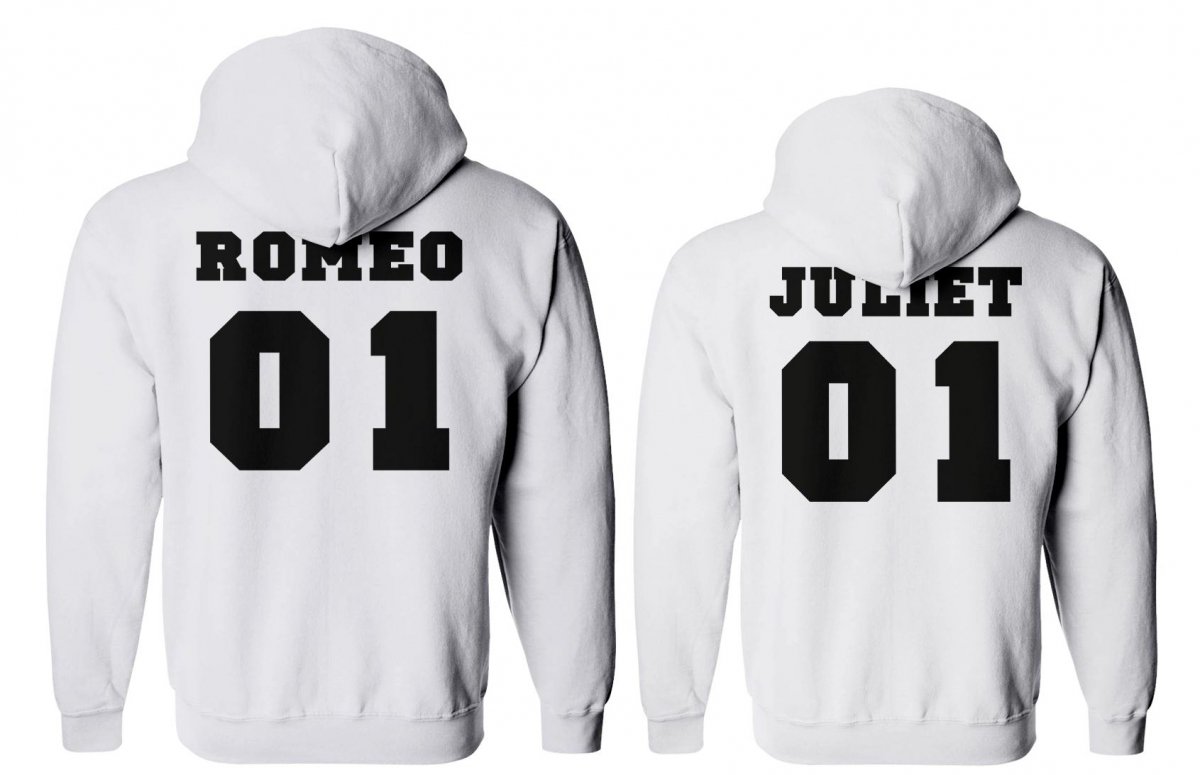 

Bluzy Dla Par z kapturem Romeo i Juliet