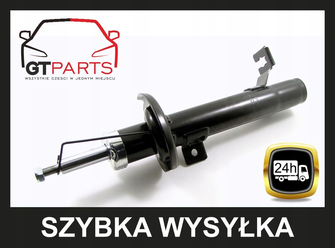 Амортизатори x2 Перед FORD FIESTA В MAZDA 2 + odboje + захисту Виробник запчастини GT - Parts foto 1