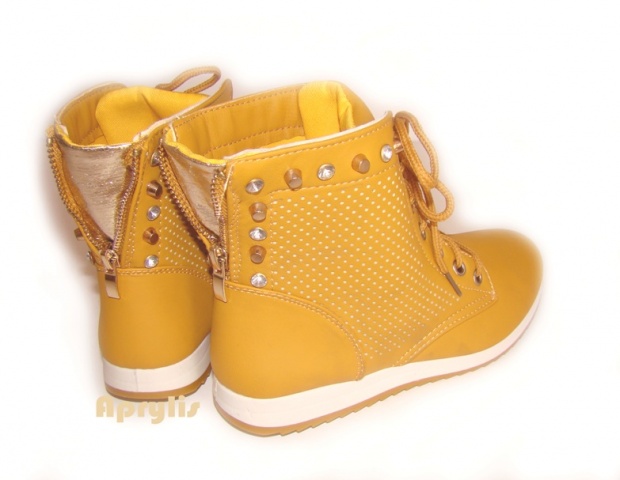 MŁODZIEŻOWE TIMBERKI CAMEL SPORT MODA r. 39 Kolor żółty