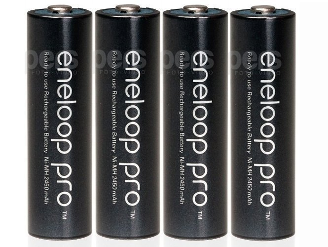 4x БАТАРЕЯ AA PANASONIC ENELOOP 2550 mAh R6 PRO