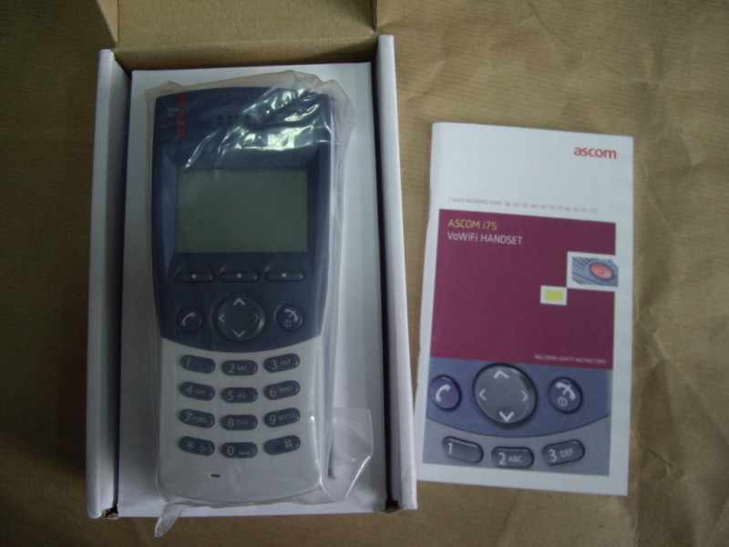 Ascom i75 Medic Telefon VoWiFi Wi-Fi Sip Nowy