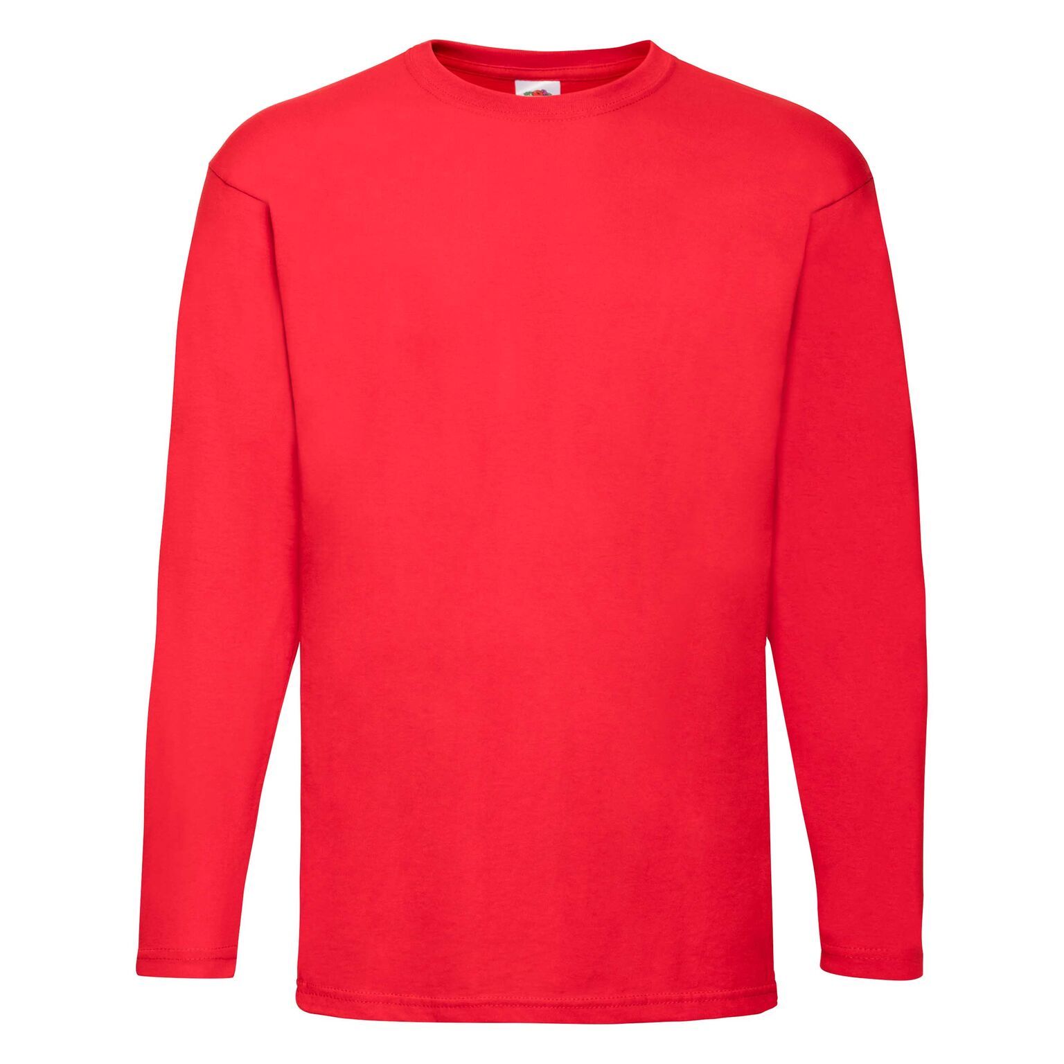 

Koszulka Fruit Of The Loom Z Długim Rękawem Red S