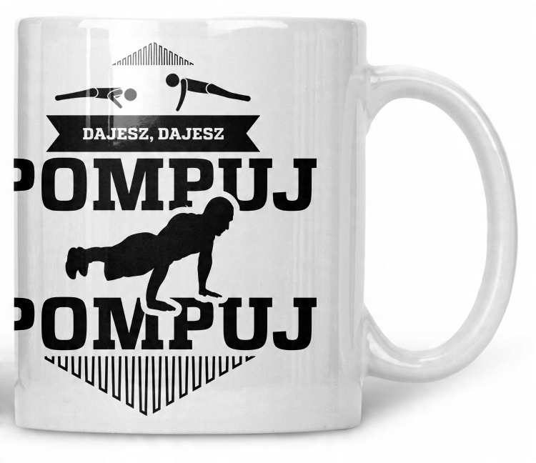 

Kubek Na Silownie Pompuj Pompuj