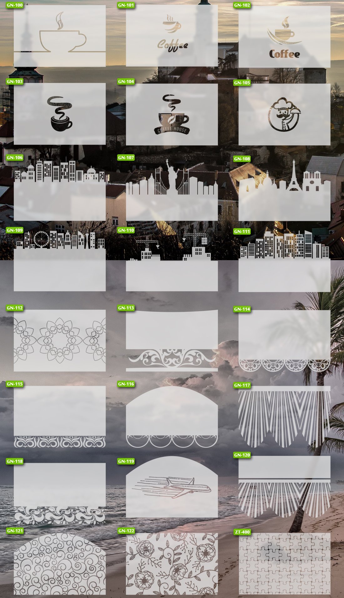 Naklejka na okno Folia matująca Zazdroska Okleina Transparentność półmatowa