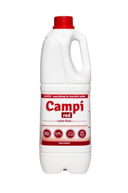 KVAPALINA PRE TURISTICKÉ TOALETY CAMPI RED 2L TOALETA