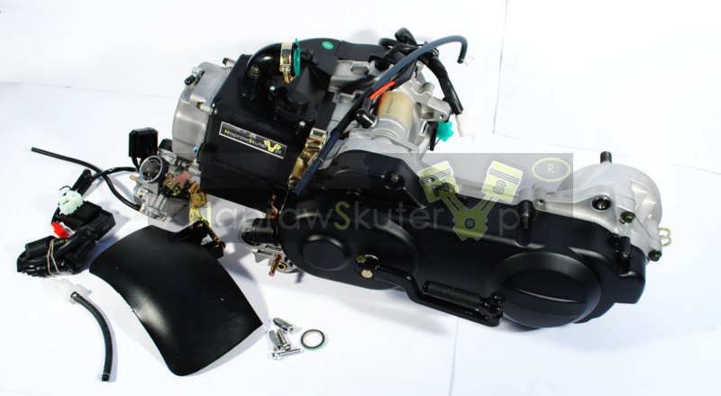 SILNIK 4T GY6 430mm 80cc KOLO 12 długi wałek Romet Producent inny