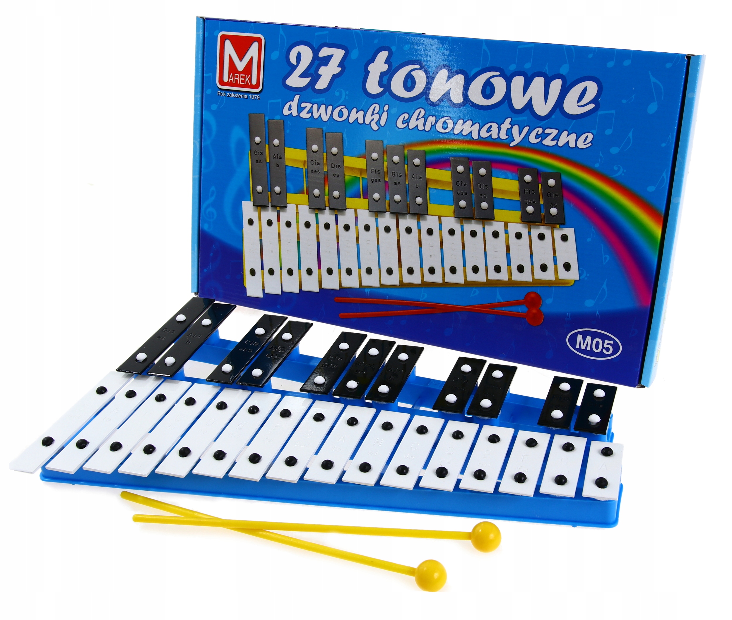 

Cymbałki dzwonki 27-tonowe M05