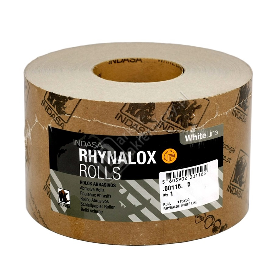 INDASA наждачная бумага белый рулон P320 50M