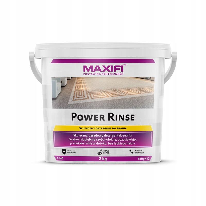 Maxifi Power Rinse 2kg PRANIE EKSTRAKCYJNE