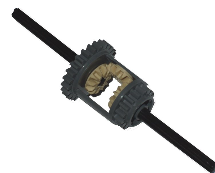 

Lego Technic Dyferencjał zębatki +osie 6573 6589