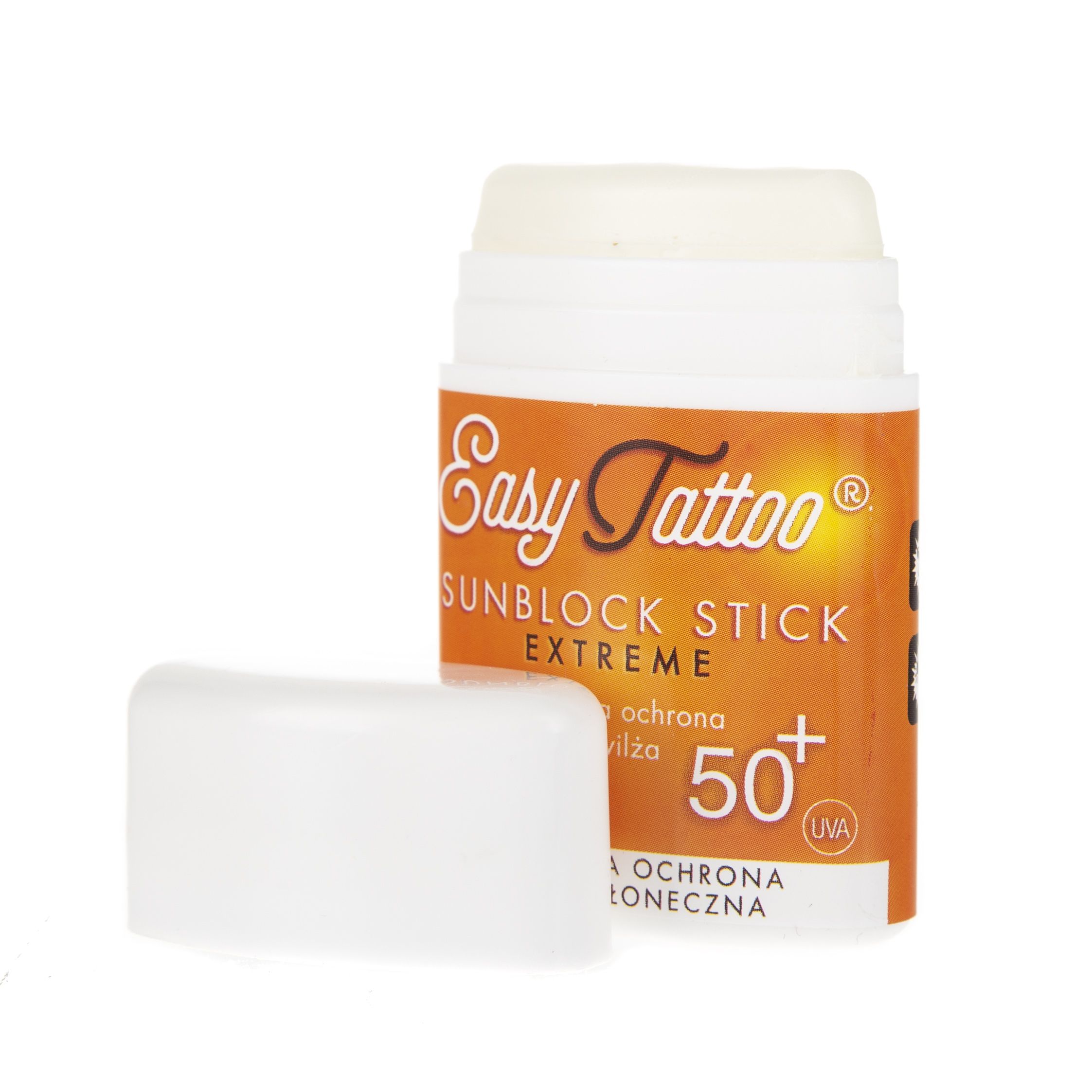 

Mocny krem do opalania 50+ Uva Easy Tattoo 10G
