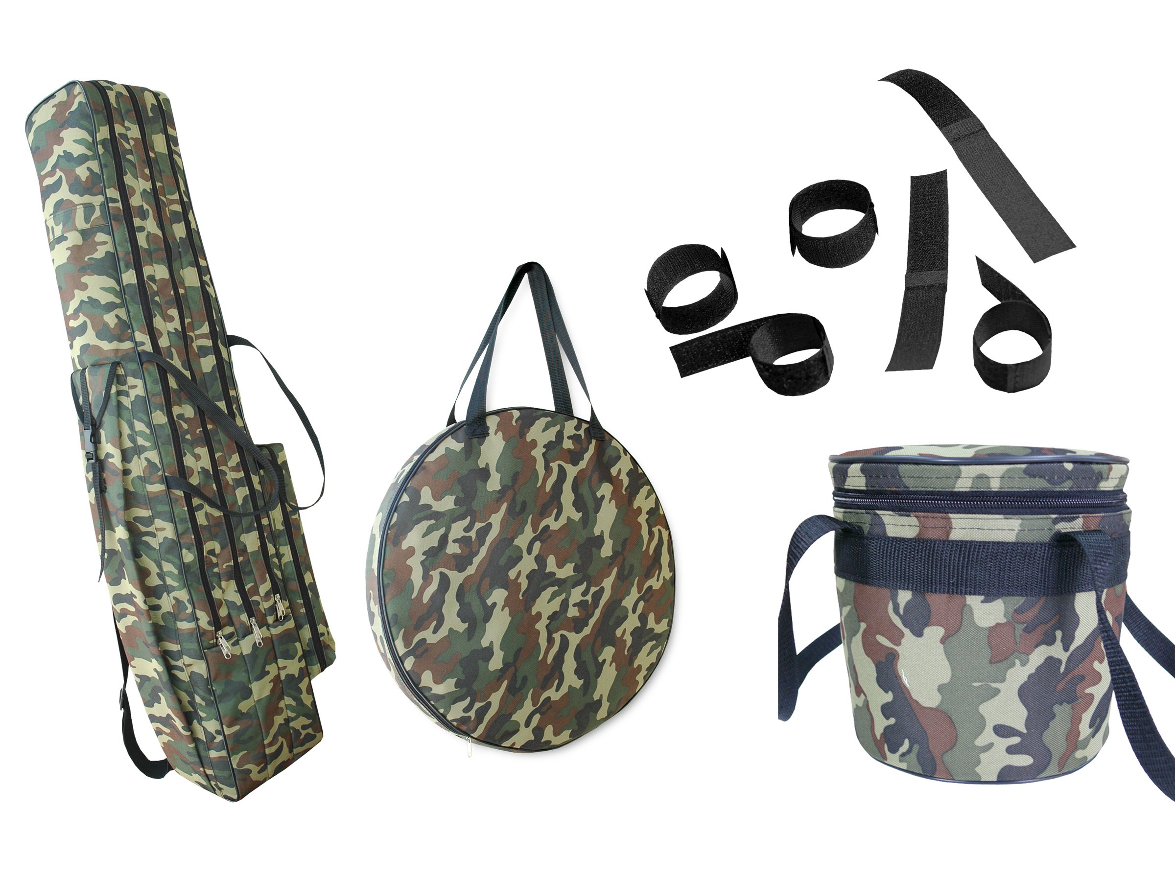 3 Komory Pokrowiec Na Wędki 120cm*10 gratisów*kh