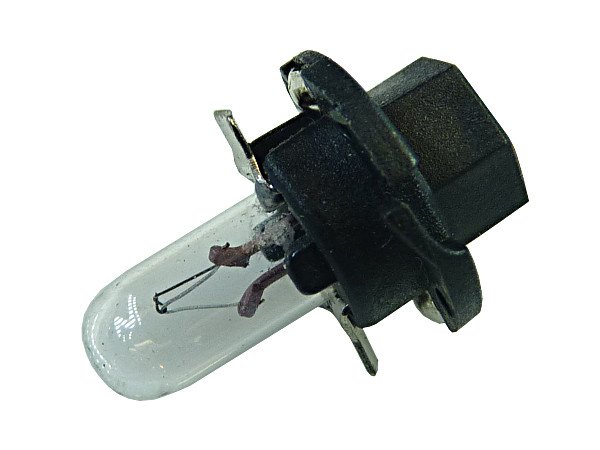 żarówka szklana 1,2W w oprawa B8.4D do zegar deska