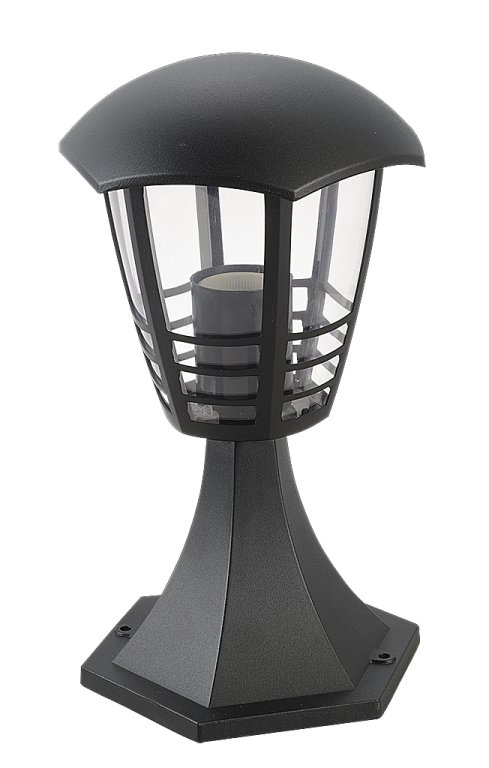 

Słupek Ogrodowy Stylowy Latarenka Czarna 30cm 8619