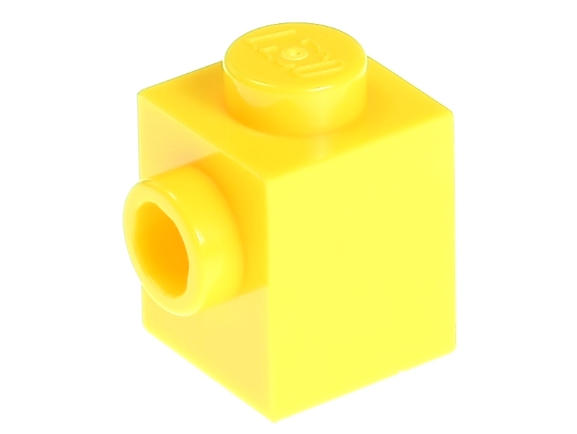

Lego Klocek z wypustką 1x1 87087 żółty 2 szt.
