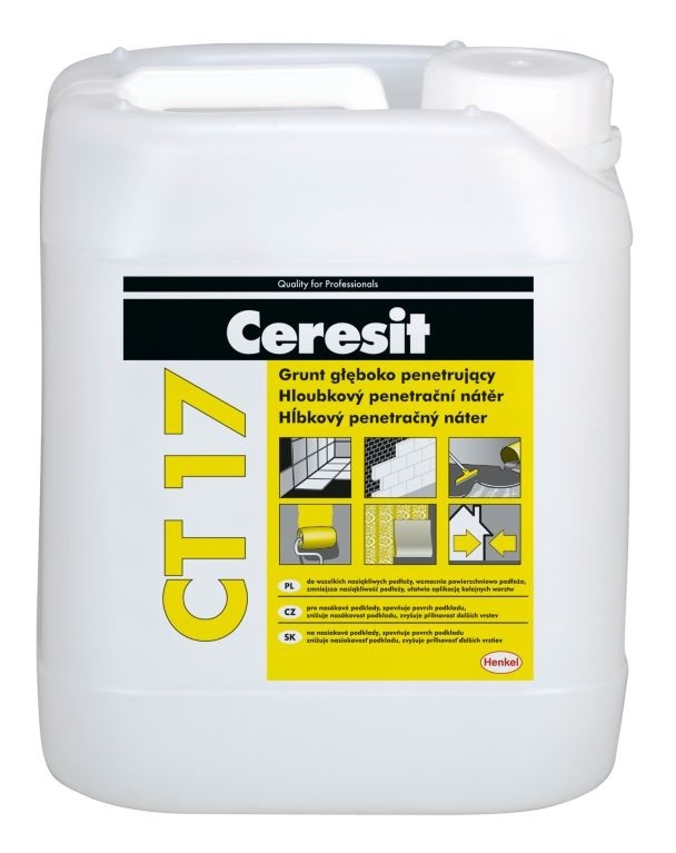 

Ceresit Ct 17 Grunt głęboko penetrujący 2l