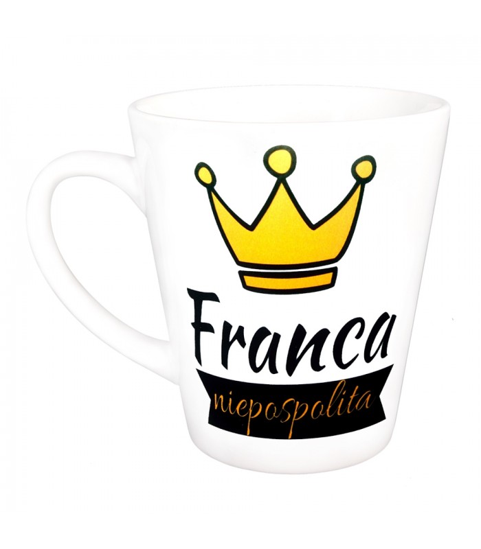

Kubek Latte Franca na Prezent Dla Kobiety, Dostawa