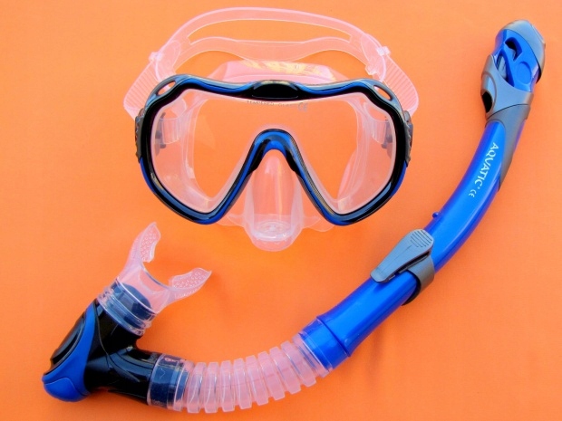 ZESTAW ABC MASKA JAVA FAJKA ELBA PŁETWY INOX 44/45 Płeć nie dotyczy