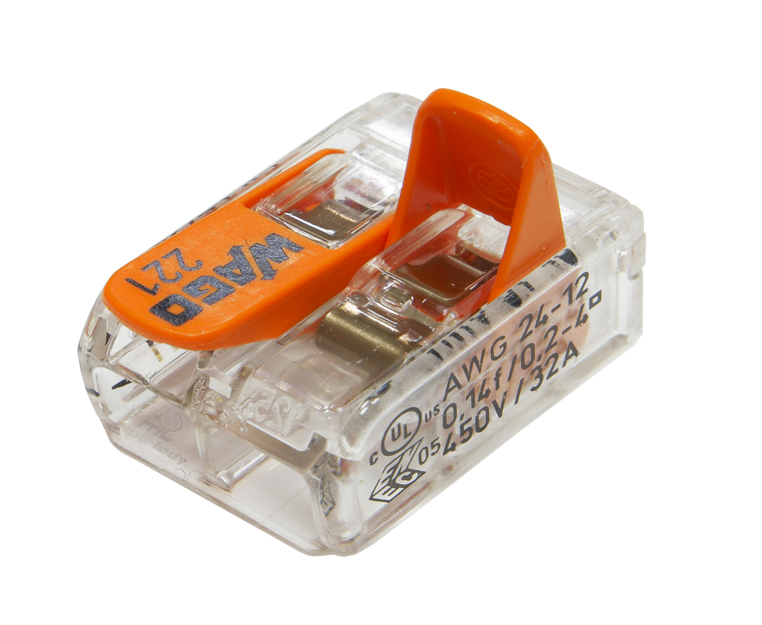 WAGO Szybkozłączka 2x0,14-4 mm 221-412 1 szt Liczba torów prądowych 2