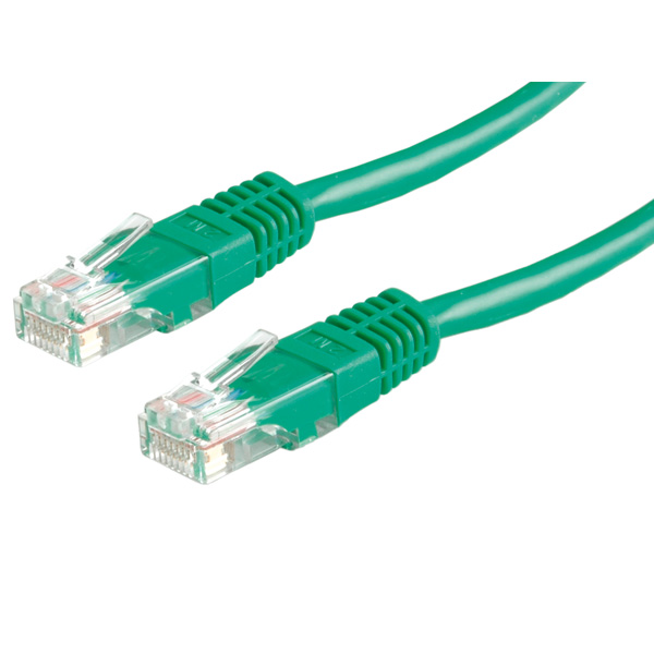 

Przewód Patchcord Utp KAT.6 1M Zielony