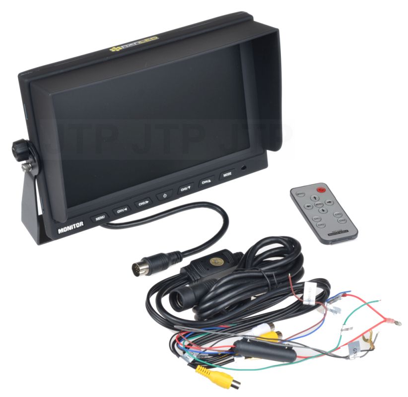 2x KAMERA COFANIA SONY 600 4PIN +MONITOR 9'' 4x AV Liczba obsługiwanych kamer 2