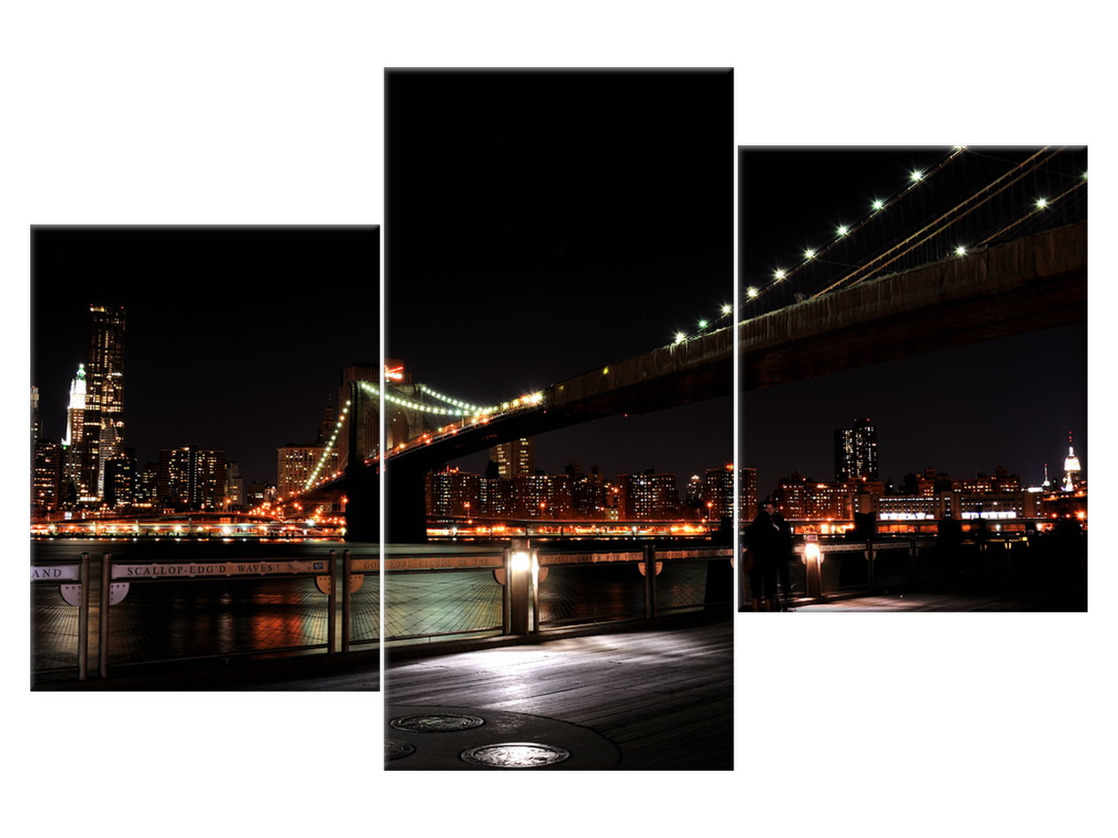 

Obraz Brooklyn Bridge - Mith17 90x60 Most 844A_3K