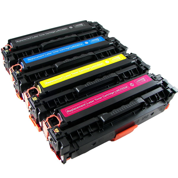 

4x Toner CRG718 Cmyk Do Canon LBP7660 LBP7680CX