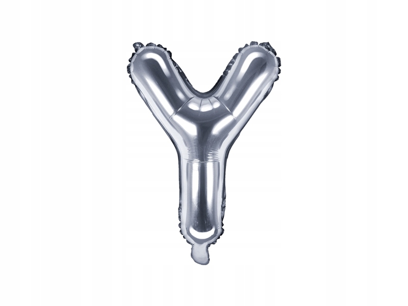 

Balon foliowy Y srebrny 35cm 1szt FB2M-Y-018