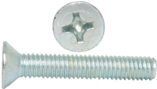 

M8x25 Wkręty z łbem stożkowym ocynk Din 965 10szt
