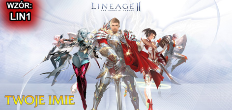 KUBEK GRACZA Lineage II 2 dzień chłopaka + imie Pojemność 330 ml