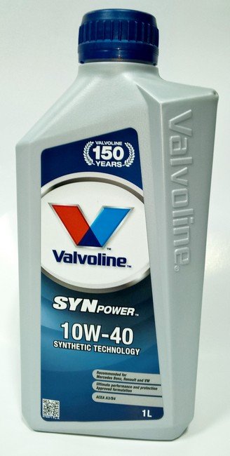 

Olej Valvoline Synpower 10W40 1L