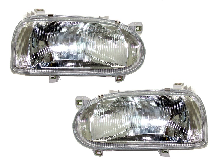 КОМПЛ. HEADLIGHTS VW GOLF 3 III 1991-1998 H4 новый