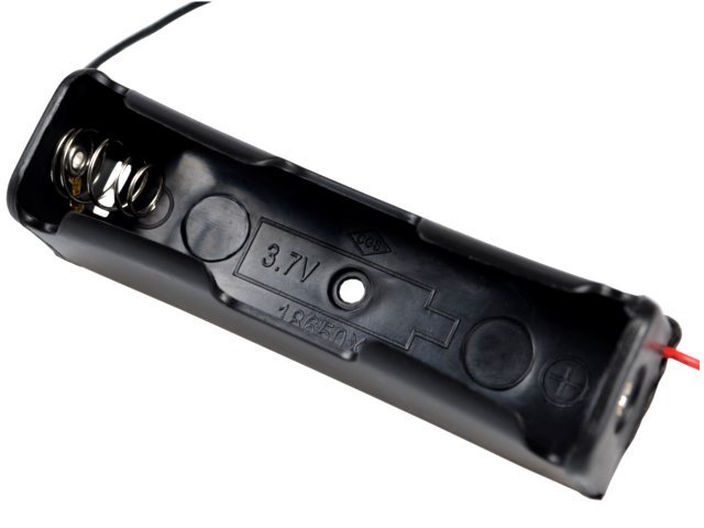 

Koszyk pojemnik na baterie ogniwo x1 18650 3,7V