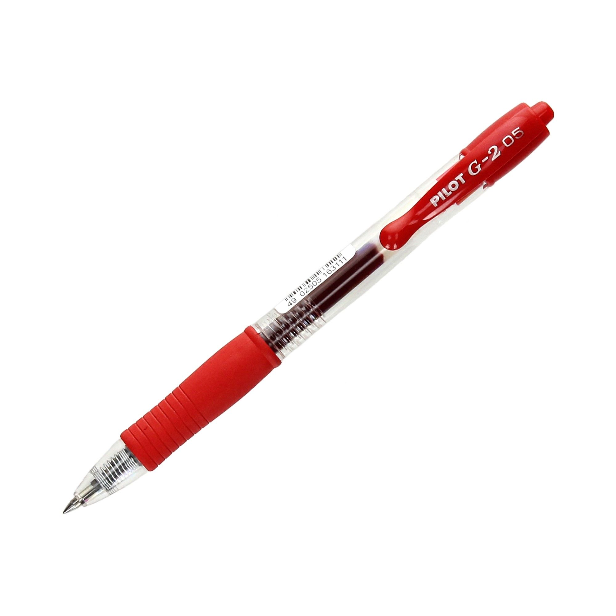 

Długopis żelowy 0.32mm czerwony Pilot G2