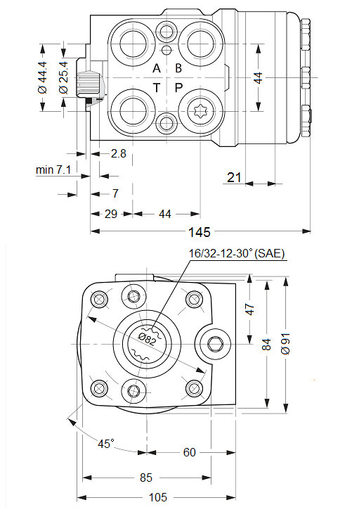 ORBITROL OSPC 160 ON 150N2153 WZMOCNIONY HYDROLIDER Producent części Hydrolider