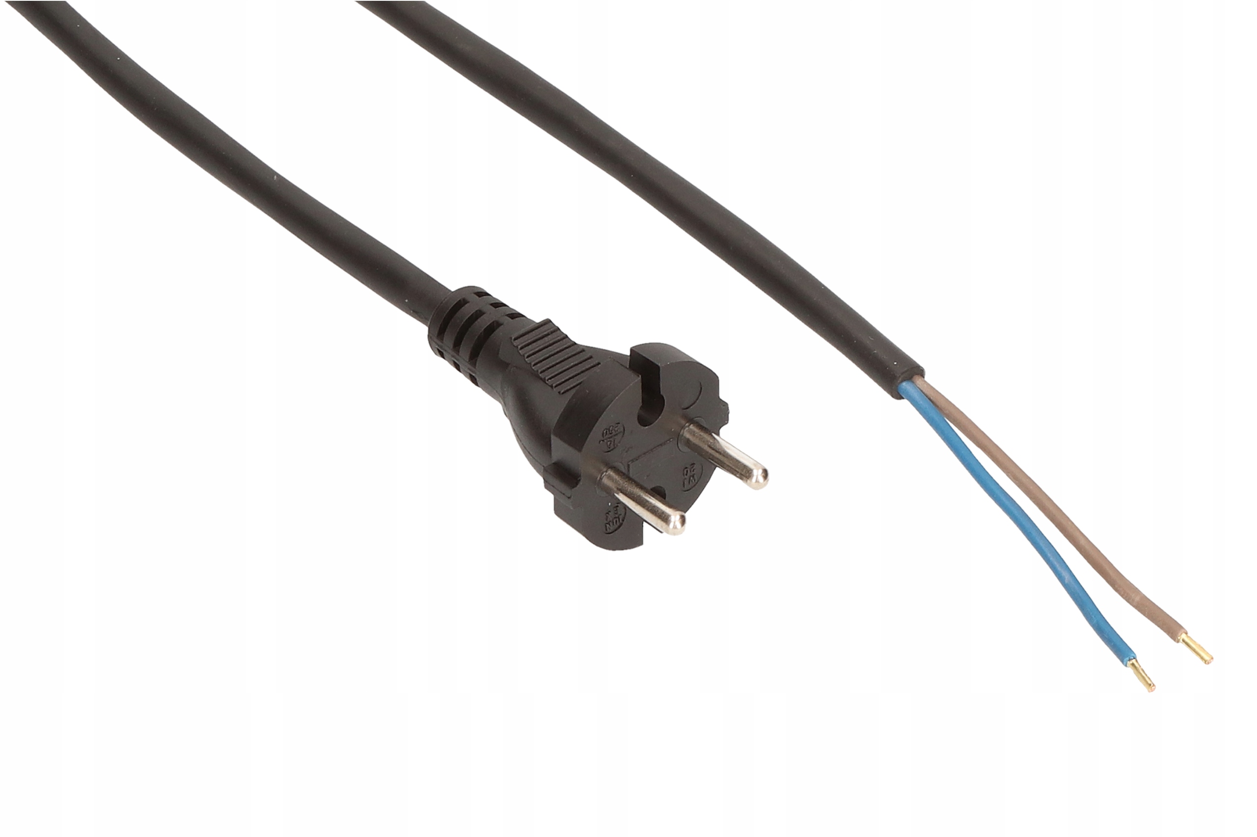 

Przewód kabel z wtyczką Guma 2x1 3m