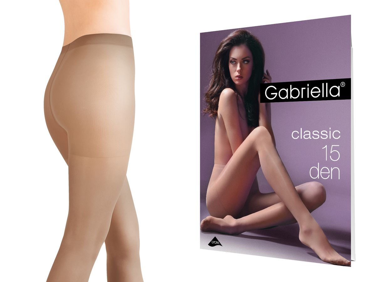 

Rajstopy Gabriella Classic 15 den Visone 2