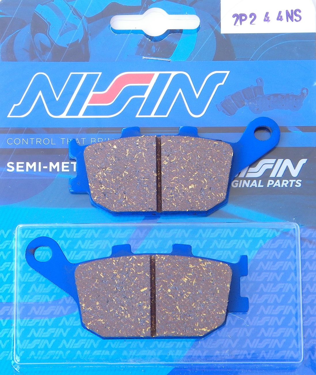 P2-244NS - Тормозные колодки Nissin задние HONDA NC700 X / S / D