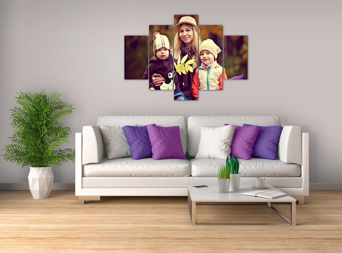 Zegar ścienny Różowy storczyk 80x40 SPA Kwiaty Szerokość produktu 80 cm