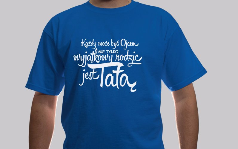 

koszulka t-shirt dla Taty rozmiar XL Prezent