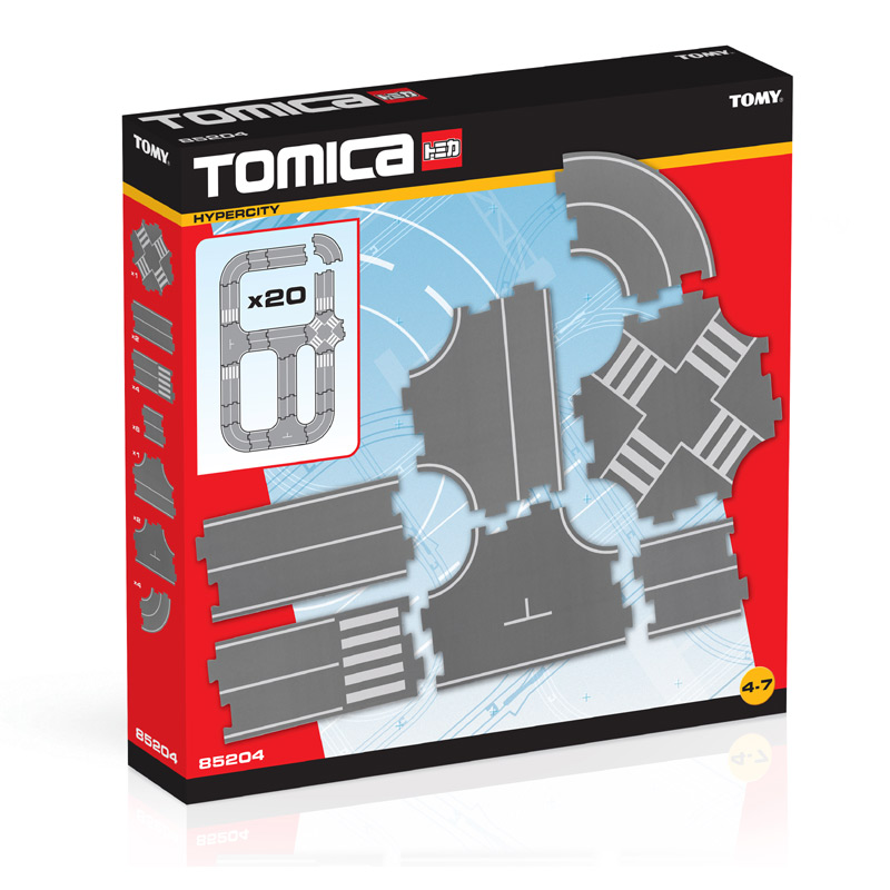 TOMICA 85204 - ELEMENTY JEZDNI DROGI Płeć Chłopcy