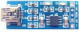 

Moduł ładowarki akumulatorów Li-ion TP4056_LCT-072